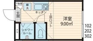 カーサダリアの物件間取画像